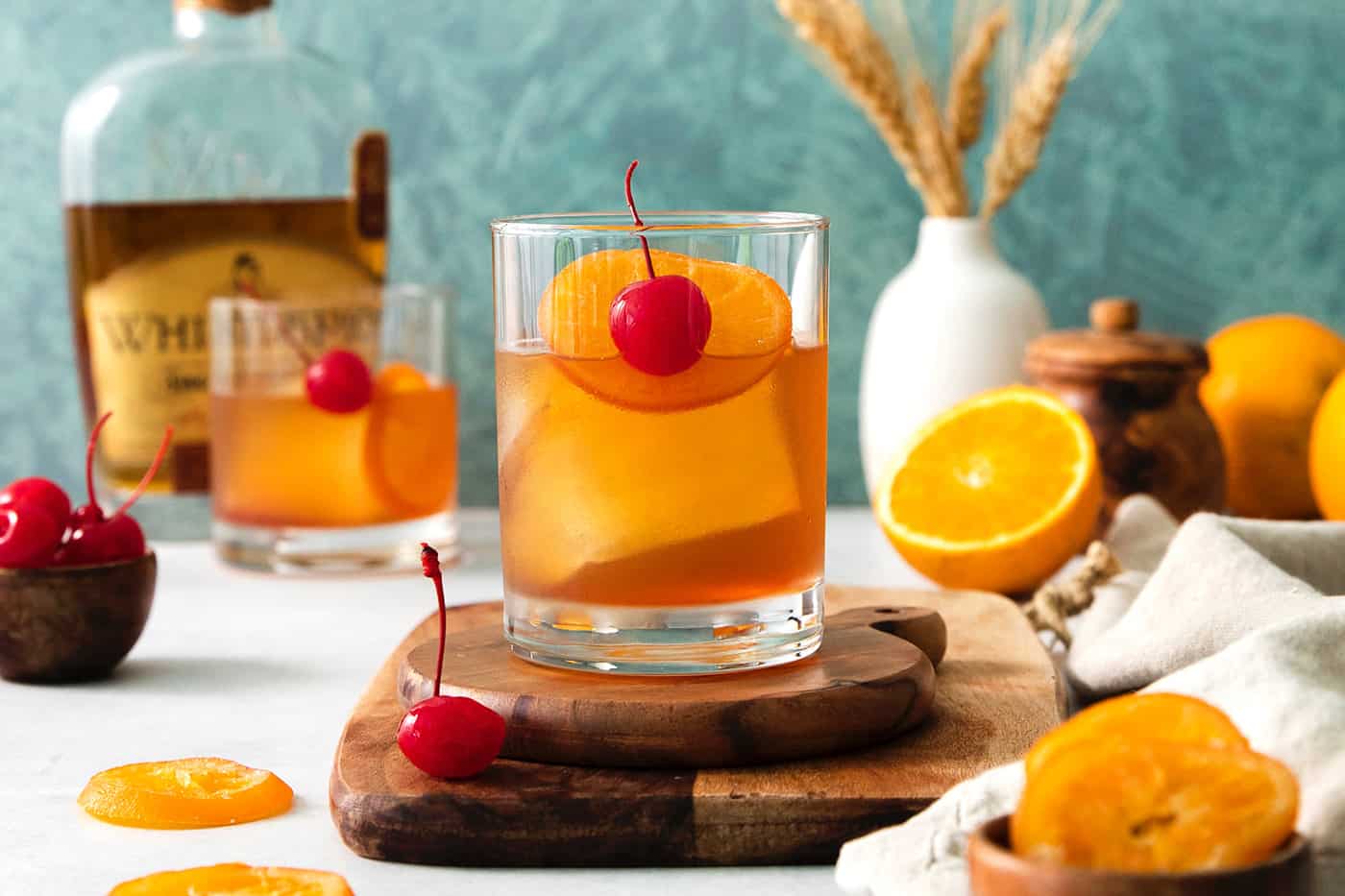 what garnishes go in an old fashioned nyt